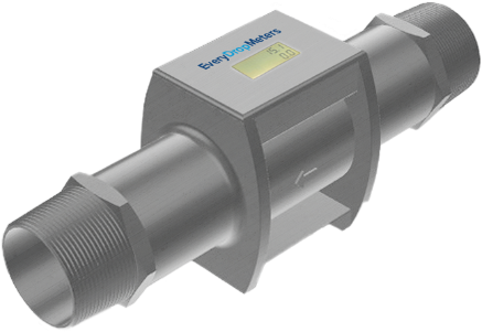 EveryDrop WM-2100 2" Wired Vortex Flowmeter