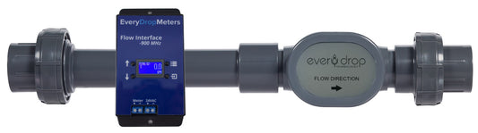 Model WM-1000: Above Ground Wireless 1" Flow Meter